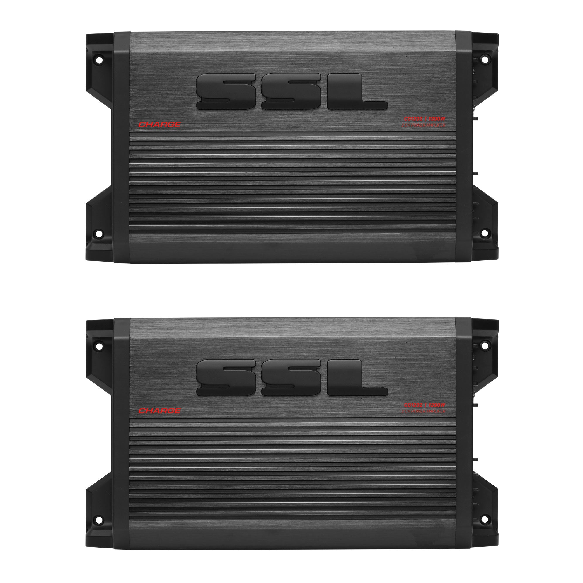 Soundstorm Laboratories 1200 W 2 Channel Full Range Car Audio Amplifier (2 Pack)