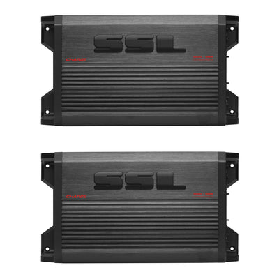Soundstorm Laboratories 1200 W 2 Channel Full Range Car Audio Amplifier (2 Pack)