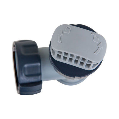 Intex Hose Adapter (2 Pack) w/ Plunger Valves and Intex Pool Pump Hose (2pack)