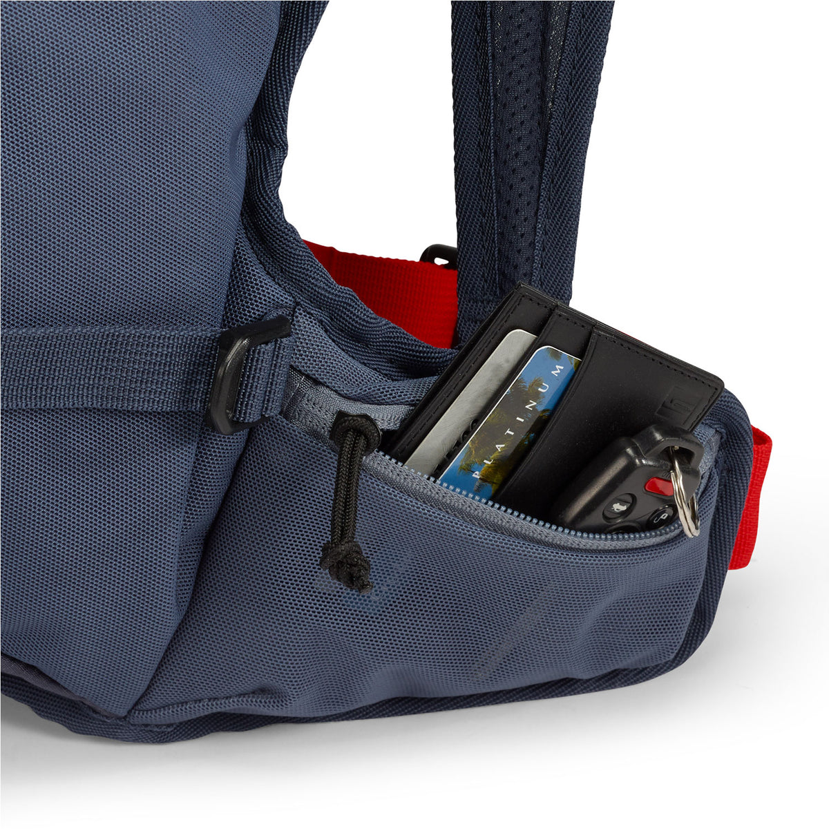 High Sierra Hydrahike 2.0 16L Hydration Water Backpack for Hiking, Gray & Red
