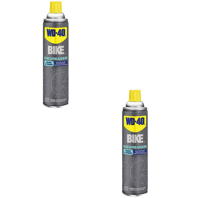 WD-40 Ounce Aerosol Foaming Fast Acting Bike Chain Cleaner & Degreaser (2 Pack)