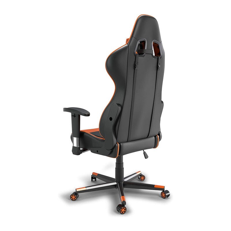 Epic Racing Gaming Chair for Teens & Adults, Back Lumbar Support, Orange/Black