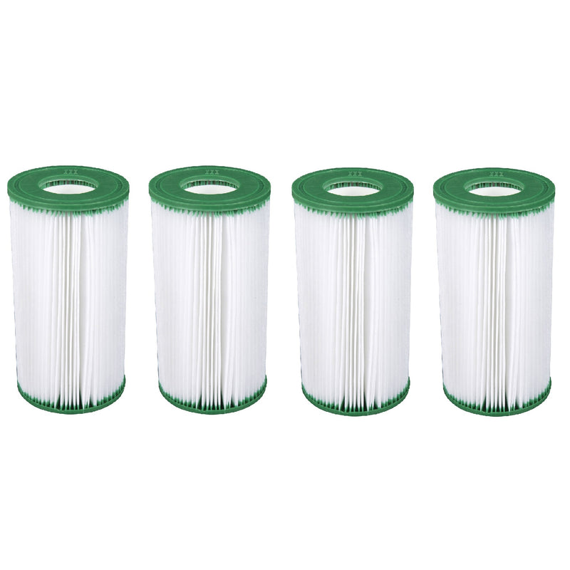 Coleman Type III A/C 1000 & 1500 GPH Replacement Filter Pool Cartridges (4 Pack)