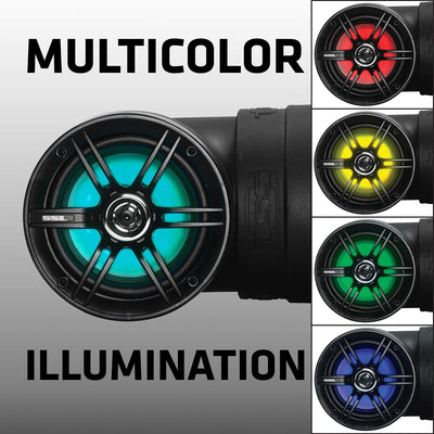 Soundstorm 6.5" 450W Bluetooth ATV Outdoor Speaker System, Certified Refurbished