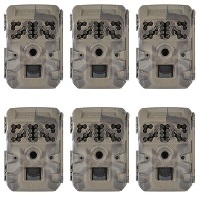 Moultrie A700i Compact Night Vision Deer Game/ Trail Camera, (6 Pack)