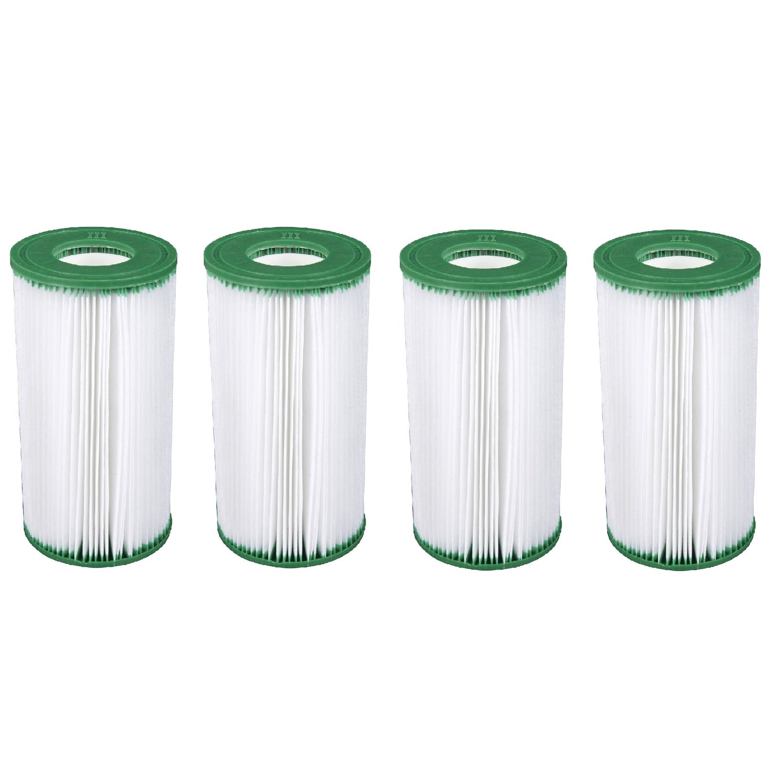 Coleman Type III A/C 1000 & 1500 GPH Replacement Filter Pool Cartridges (4 Pack) - VMInnovations