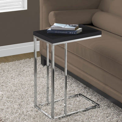 Monarch Specialties Contemporary Rectangular End Table, Cappuccino (Open Box)