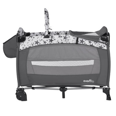 Evenflo Portable 4-in-1 Safe BabySuite DLX Versatile Home Baby Playard, Pop Star (For Parts)