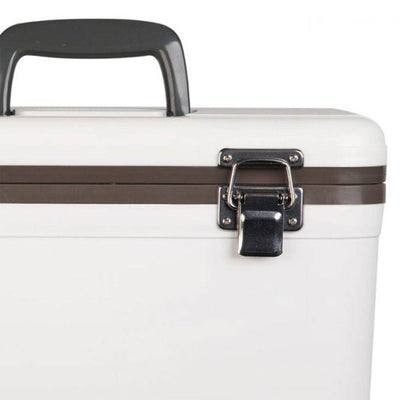 Engel 13 Quart Compact Ultimate Leak Proof Dry Box Cooler, White (Damaged)