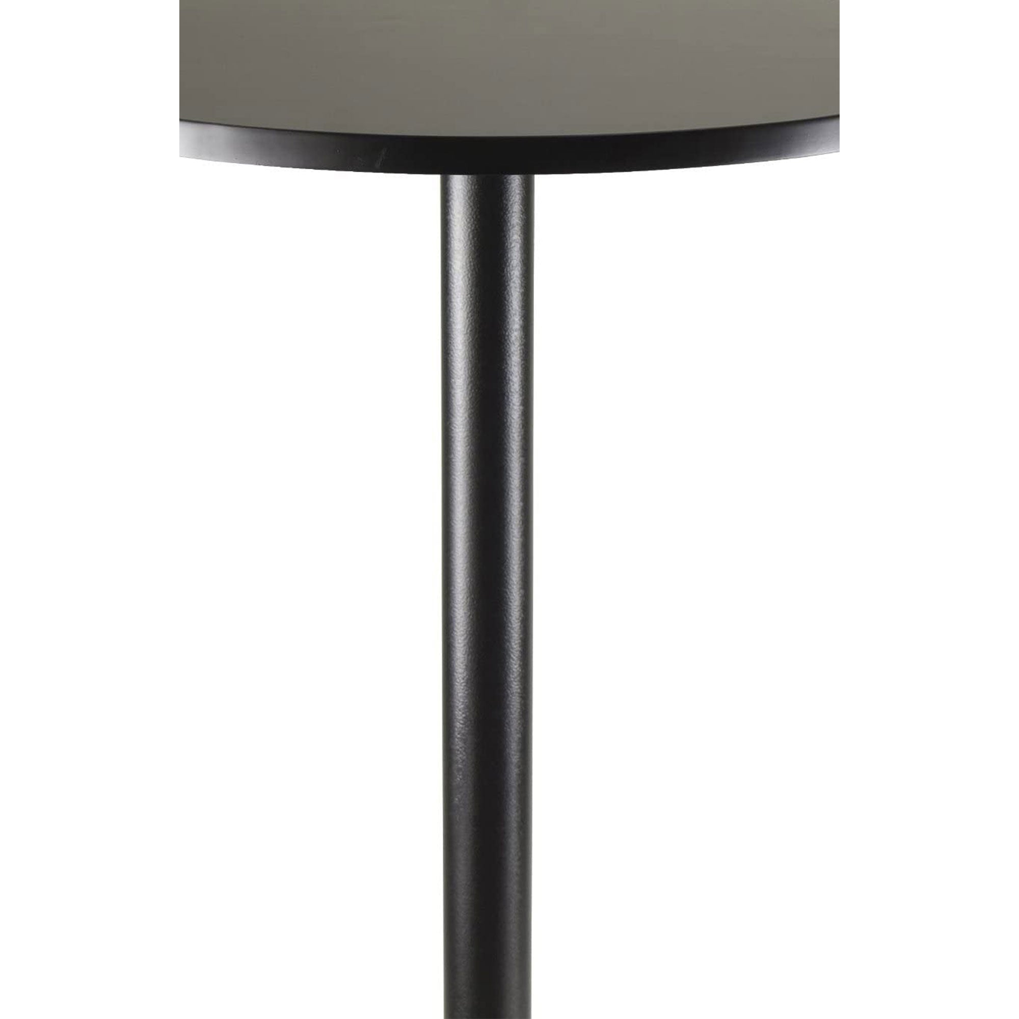 Winsome Obsidian Round Tall Pub Table with MDF Wood Top Legs, & Base (For Parts)