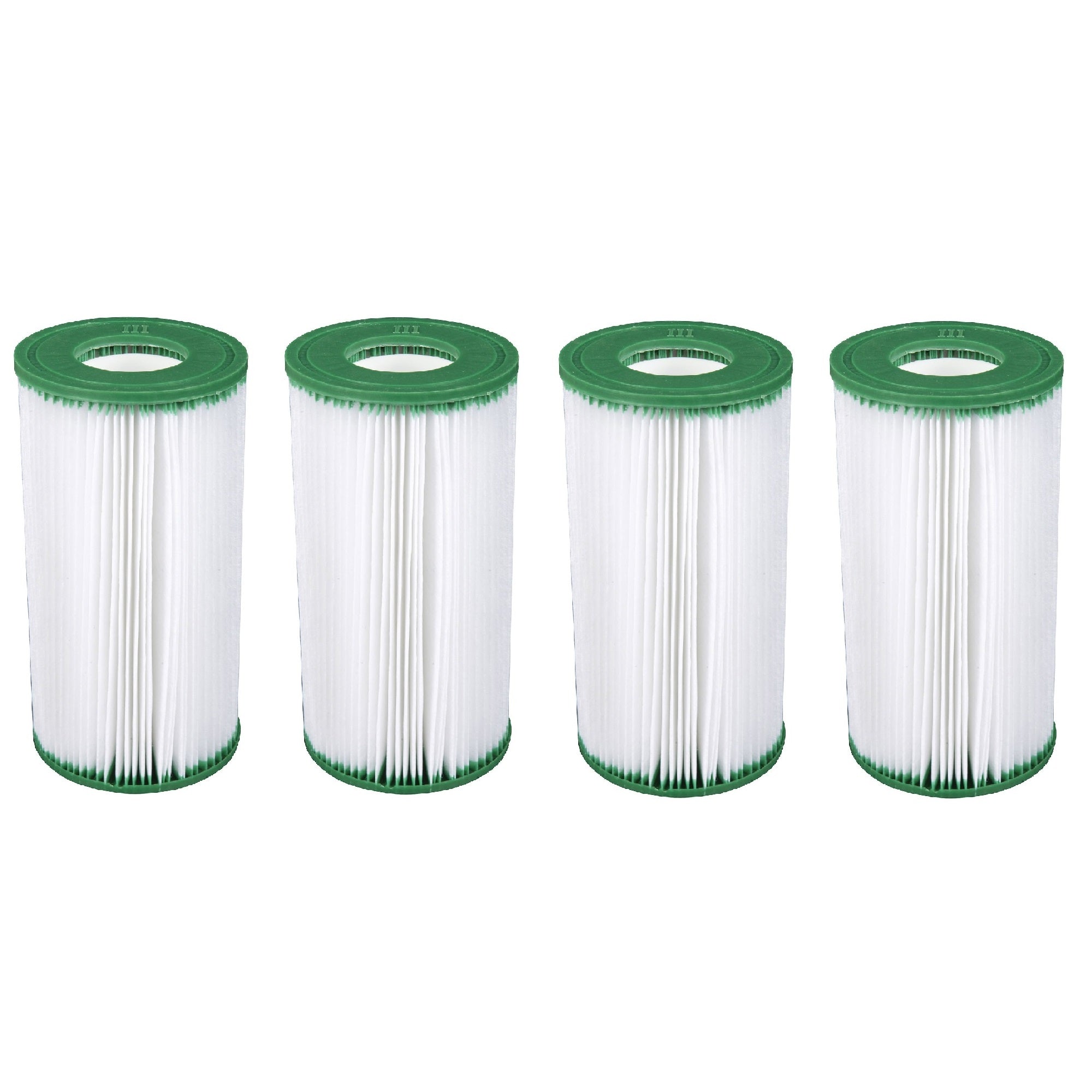 Coleman Type III A/C 1000 & 1500 GPH Replacement Filter Pool Cartridges (4 Pack) - VMInnovations