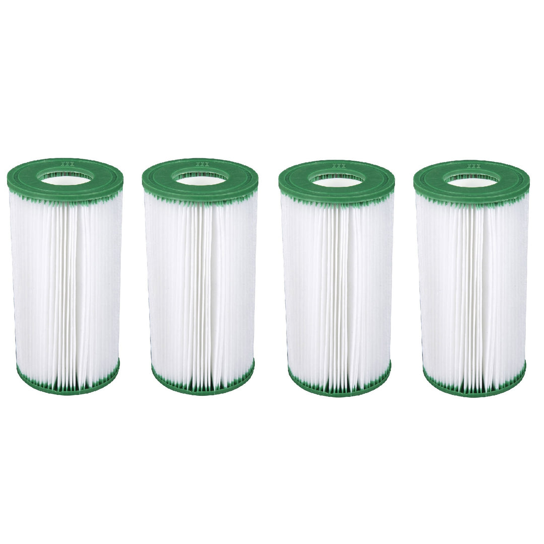 Coleman Type III A/C 1000 & 1500 GPH Replacement Filter Pool Cartridges (4 Pack)