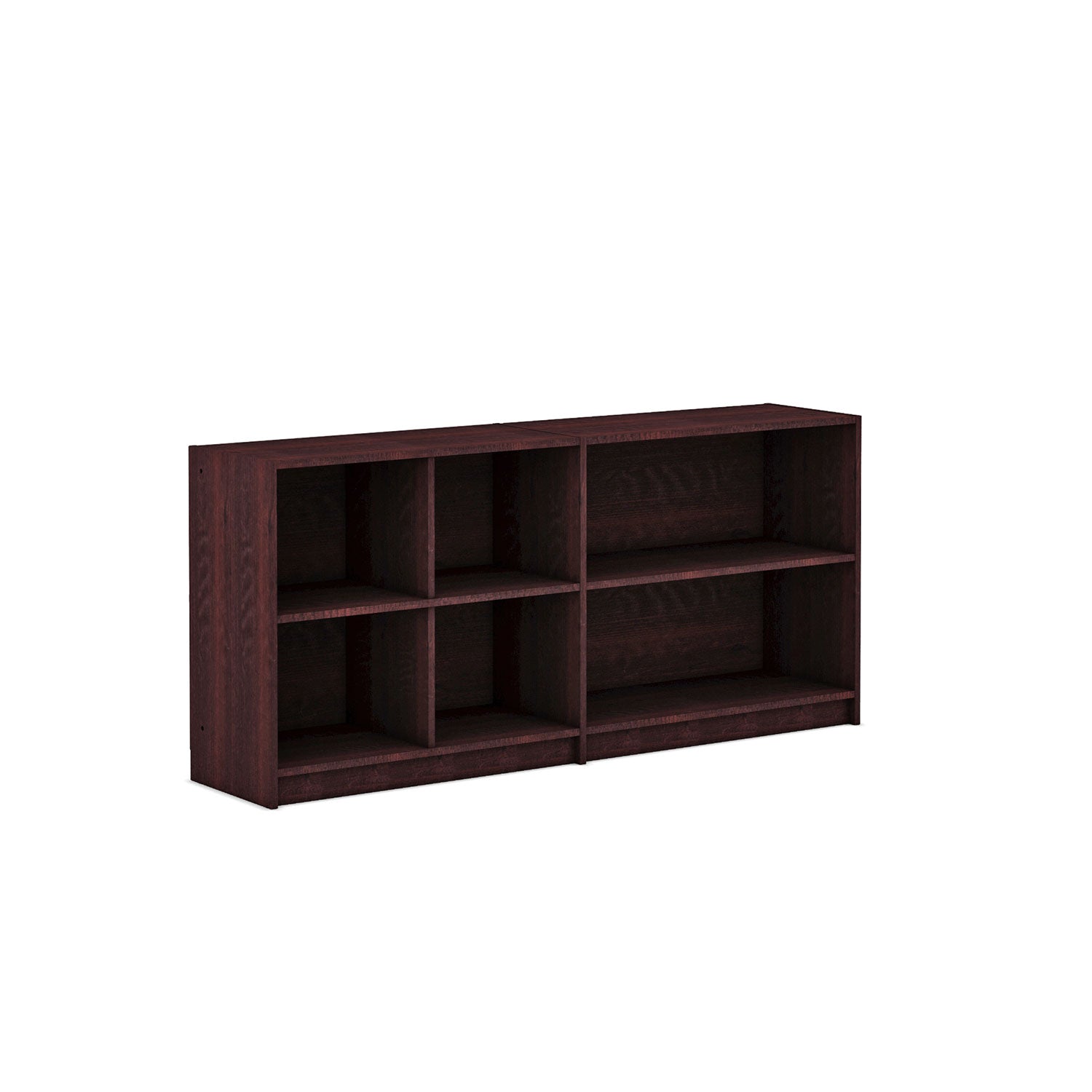 Rack Furniture Hamilton Twin Sized Loft Bed Frame with Storage Unit, Espresso