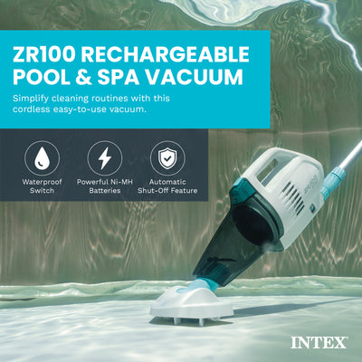Intex Pool & Spa Vacuum ZR100 for PureSpas, Above Ground Pools & Inground Pools