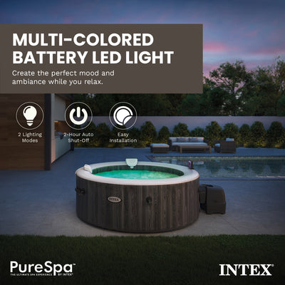 Intex PureSpa Multi-Colored LED Light for Bubble Spa Hot Tub | (Open Box) - VMInnovations
