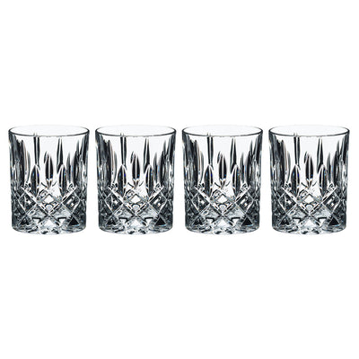Riedel Spey Collection Crystal Scotch & Bourbon Tumbler Whiskey Glasses (4 Pack) - VMInnovations