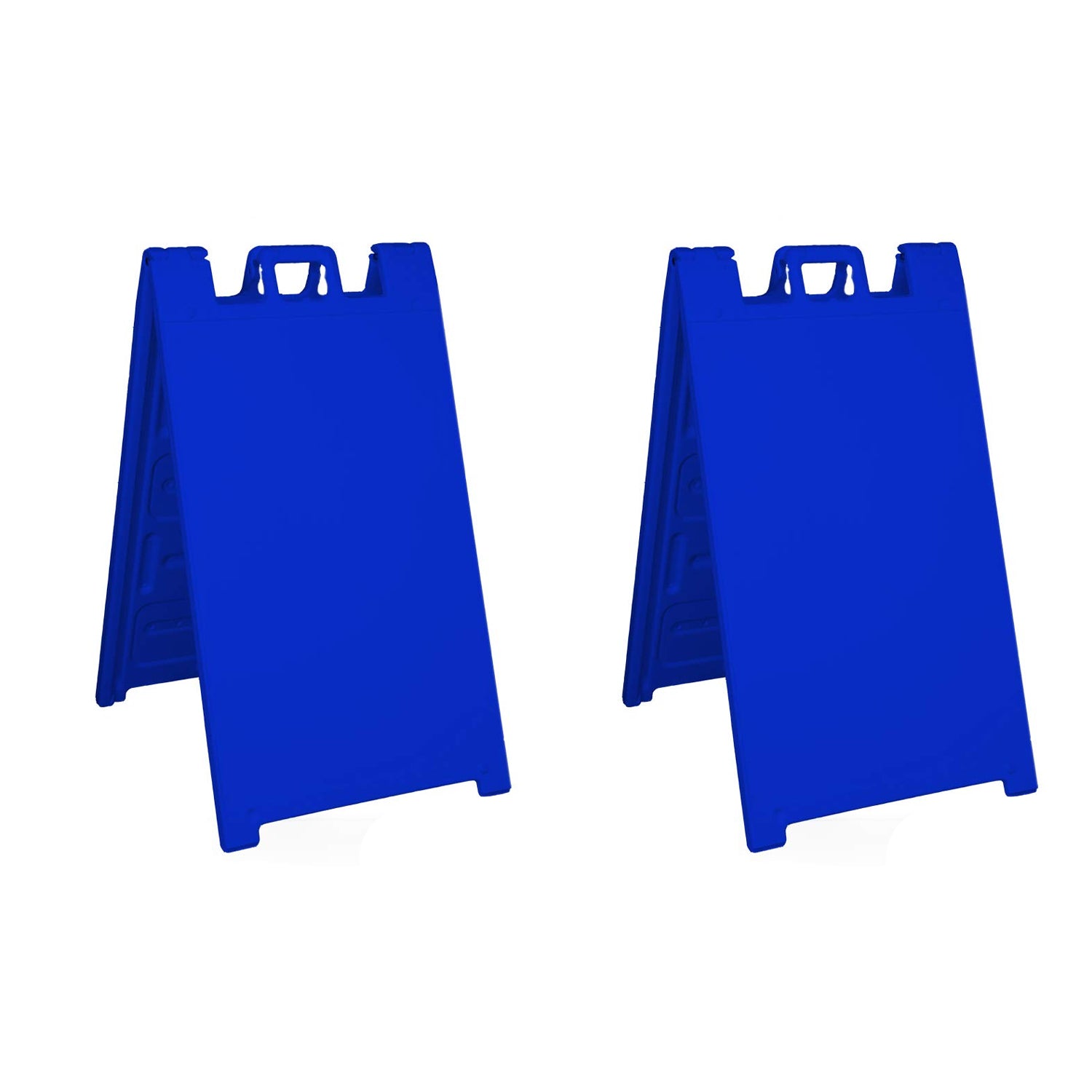 Plasticade Signicade Portable Folding Sidewalk Double Sided Sign Stand (2 Pack) - VMInnovations