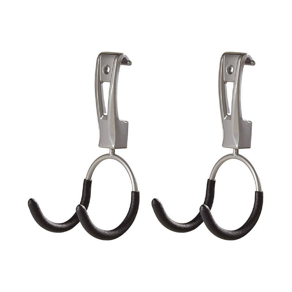 Rubbermaid FastTrack Compact Hook for Garage Organization, 25lb Capacity, 2 Pack - VMInnovations