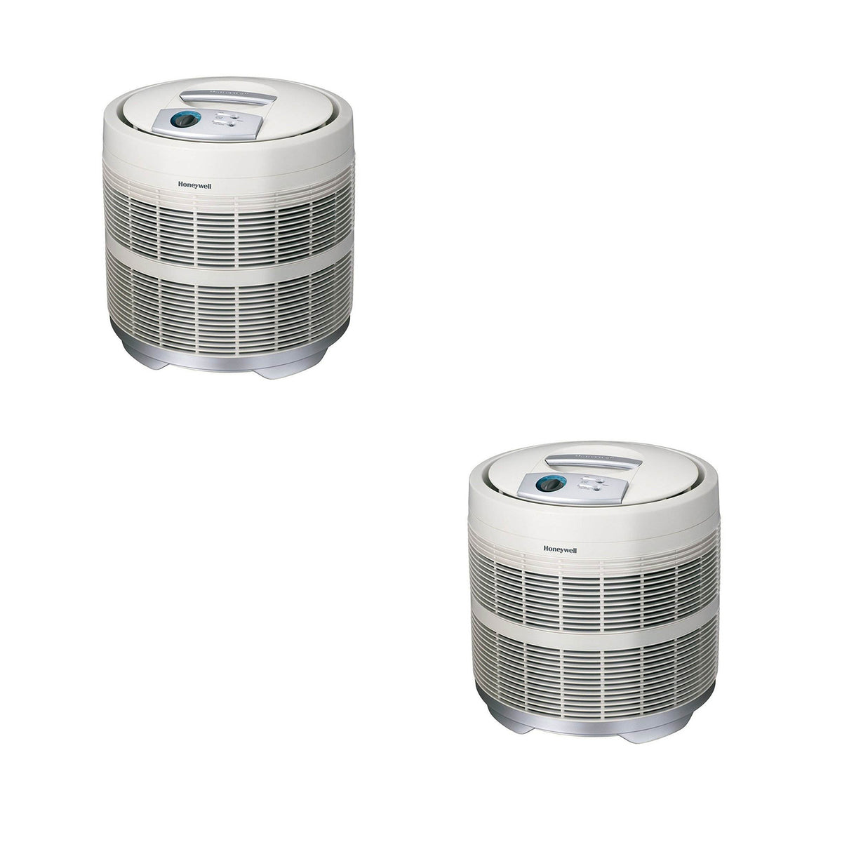 Honeywell True HEPA Germ Fighting Allergen Reducer Air Purifier, White (2 Pack)