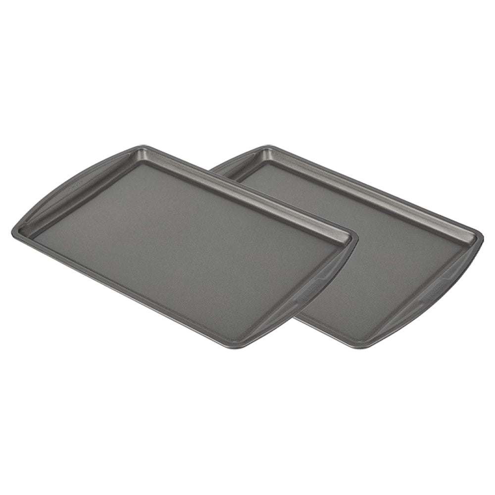 GoodCook 13 x 9 In Durable Steel Nonstick Cookie Sheet Bakeware Pan (2 Pack)