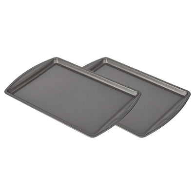 GoodCook 13 x 9 In Durable Steel Nonstick Cookie Sheet Bakeware Pan (2 Pack)