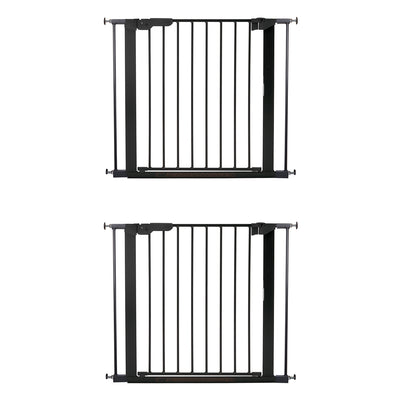 BabyDan Premier True Pressure Fit 28.9-36.7" Doorway Safety Baby Gate (2 Pack) - VMInnovations