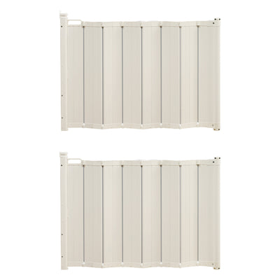 BabyDan Guard Me Wide 21.6 to 35 Inch Baby Gate & 9.5 Inch Extension (2 Pack) - VMInnovations