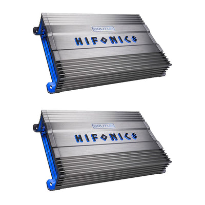 Hifonics BG-1300.1D Mono D 1300W Car Audio Subwoofer Amp Amplifer (2 Pack)