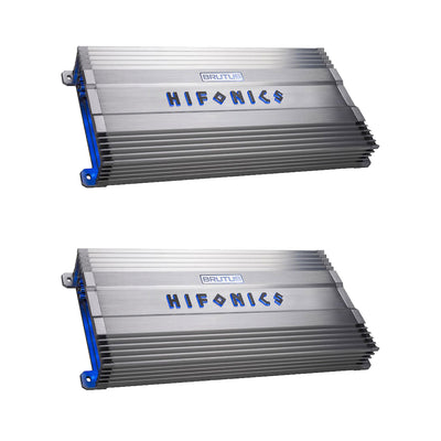 Hifonics BG-1600.4 4 Channel 1600W Car Audio Subwoofer Amplifier (2 Pack)