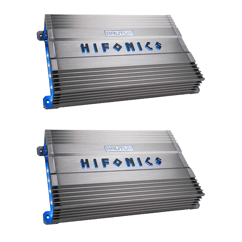 Hifonics BG-1900.1D Mono D 1900W Car Audio Subwoofer Amp Amplifer (2 Pack)