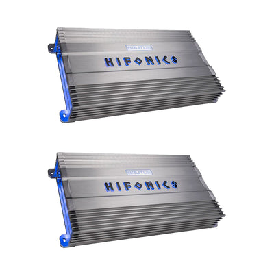 Hifonics BG-2500.1D Gamma Mono D 2500W Car Audio Subwoofer Amp Amplifer (2 Pack)