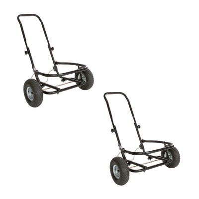 Miller Manufacturing Company CA500 Multipurpose Muck Cart 70 Quart Tubs (2 Pack) - VMInnovations