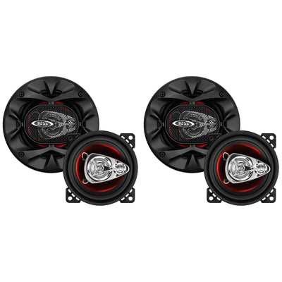 BOSS Chaos Exxtreme 4" Full Range Mounted Vehicle Speaker System Pair (2 Pack)