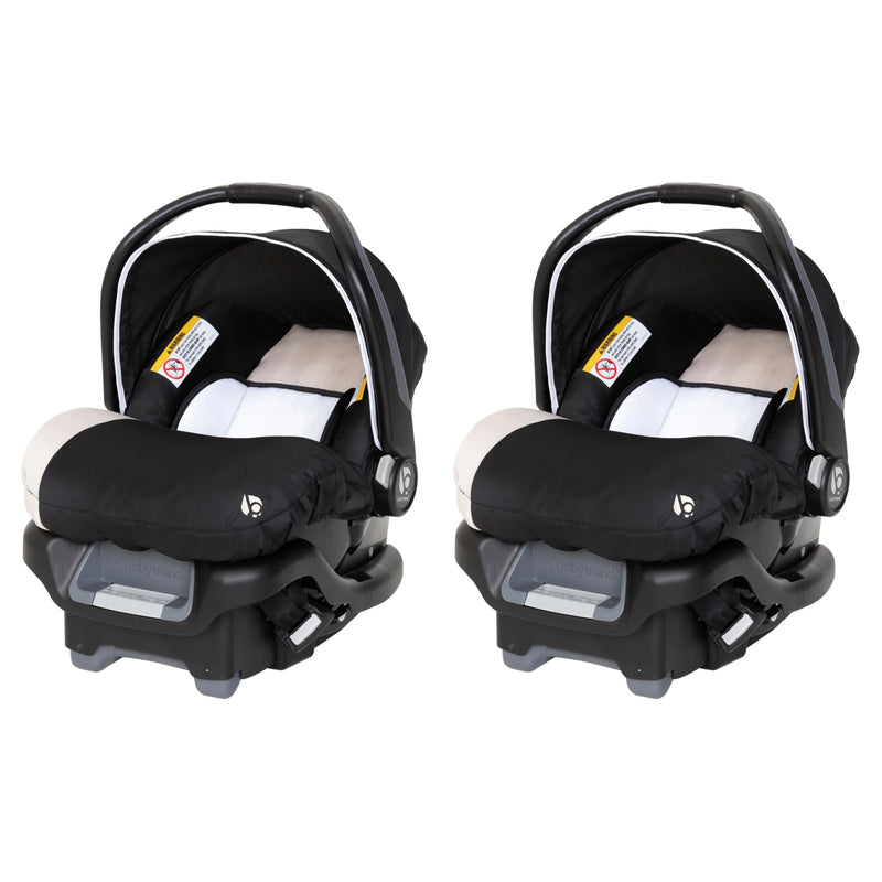 BabyTrend Ally 35 Newborn Baby Infant Car Seat Travel System with Cover (2 Pack)