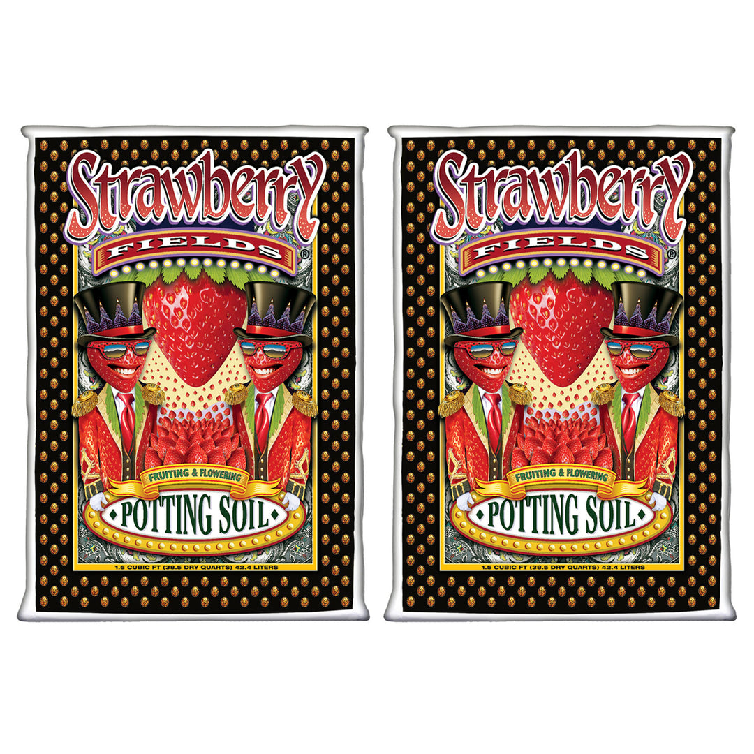 strawberry potting mix FoxFarm Strawberry Fields Flowering Garden Potting Soil – VMInnovations