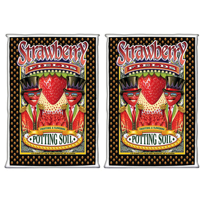 FoxFarm Strawberry Fields Flowering Garden Potting Soil, 1.5 Cubic Feet (2 Pack) - VMInnovations