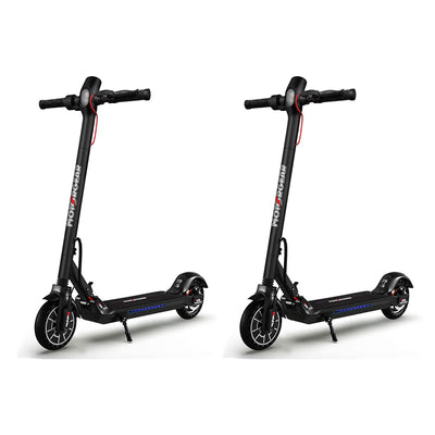 Hurtle Motorgear Portable Folding Teen/Adult Electric Commuter Scooter (2 Pack)