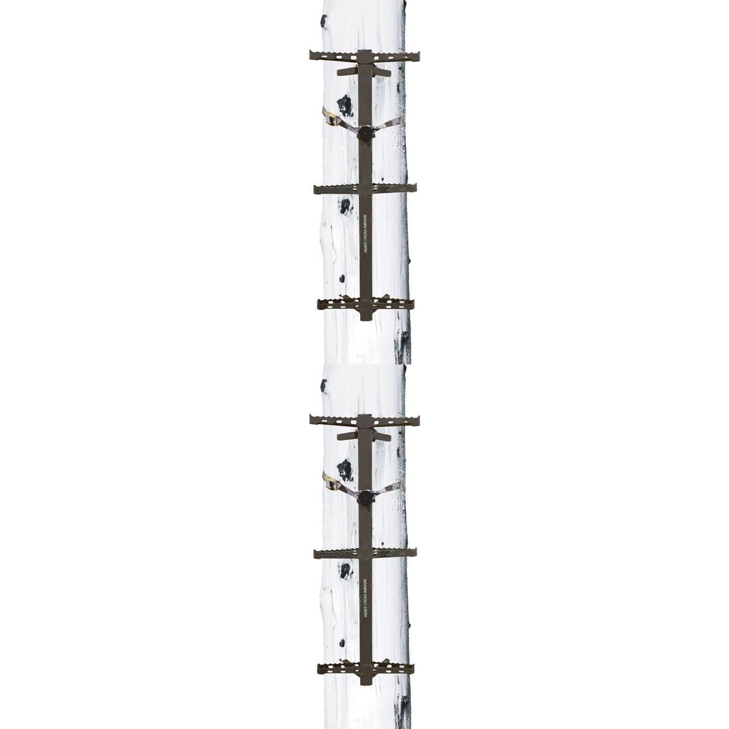 Hawk HC2082 Treestands Ranger Traction 3 Pack Climbing Sticks, Mud Camo (2 Pack) - VMInnovations