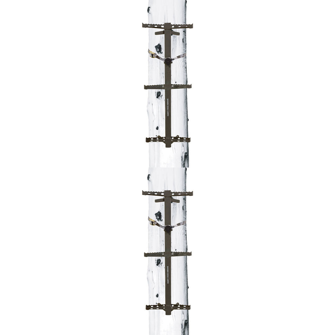 Hawk HC2082 Treestands Ranger Traction 3 Pack Climbing Sticks, Mud Camo (2 Pack) - VMInnovations