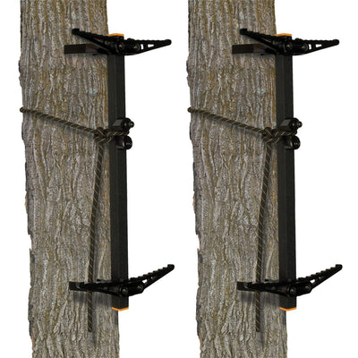 Muddy Pro Climbing Sticks w/Rope Cam Attachment, Tree Stand Hunting Gear, 8 Pack - VMInnovations