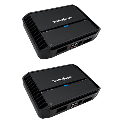 Rockford Fosgate P500X1BD 500W Car Mono BD Audio Amp Power Amp Stereo (2 Pack)