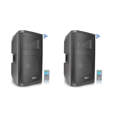 Pyle 1400W Heavy Duty Outdoor Two-Way Bluetooth PA Loud Speaker Set (2 Pack) - VMInnovations