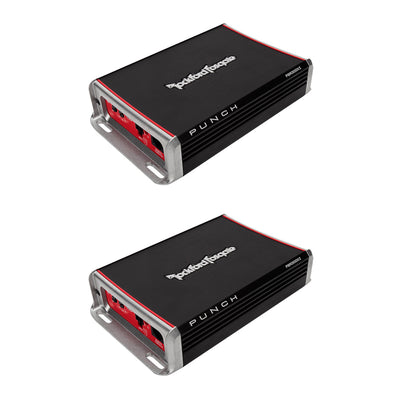 Rockford Fosgate PBR300X2 300 W 2-Channel Amp for Compact Sub Systems (2 Pack)