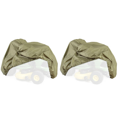 Pyle Armor Shield Universal Riding Lawn Mower Tractor Storage Cover (2 Pack) - VMInnovations