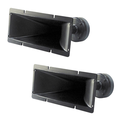 Pyle PH391 Single 4 x 10-Inch Tweeter Horn Driver 200 Watt Peak Power (2 Pack) - VMInnovations