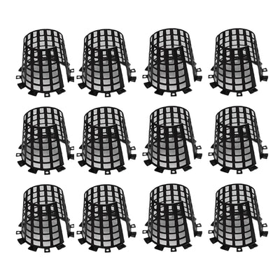 Plant Knight Tree Trunk Guard Protector for Garden Protection, 12 Pack (Black)
