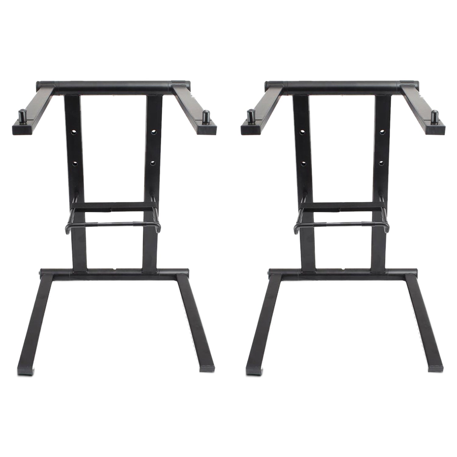 Pyle Universal Portable Foldable Professional DJ Laptop Stand with Tray (2 Pack) - VMInnovations