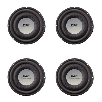 Pyle PLWCH12D 12 Inch 1200 Watt Ultra Slim DVC Car Audio Stereo System Subwoofer