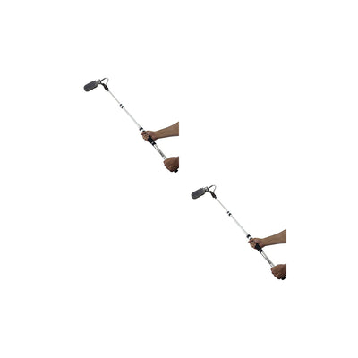 Pyle PMKSB06 Adjustable Telescoping Boom Pole for Shotgun Microphone (2 Pack)