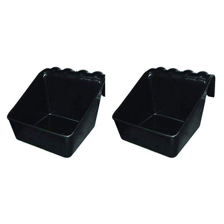 Little Giant 50 lb Plastic Universal Livestock Block Holder and Feeder  (2 Pack)